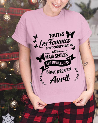 LES MEILLEURES NÉES EN AVRIL - POUR LES FEMMES - TLEE04 (SKU2603-352-04)