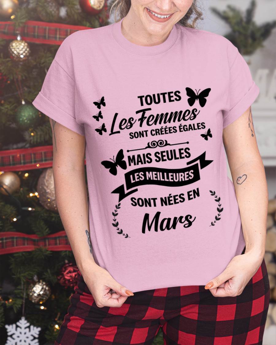 LES MEILLEURES NÉES EN MARS - POUR LES FEMMES - TLEE03 (SKU2603-352-03)