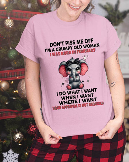 FEBRUARY - I DO WHAT I WANT, WHEN I WANT, AND I DON’T NEED YOUR PERMISSION - FOR WOMEN - TLEE02 (SKU2602-185-02)