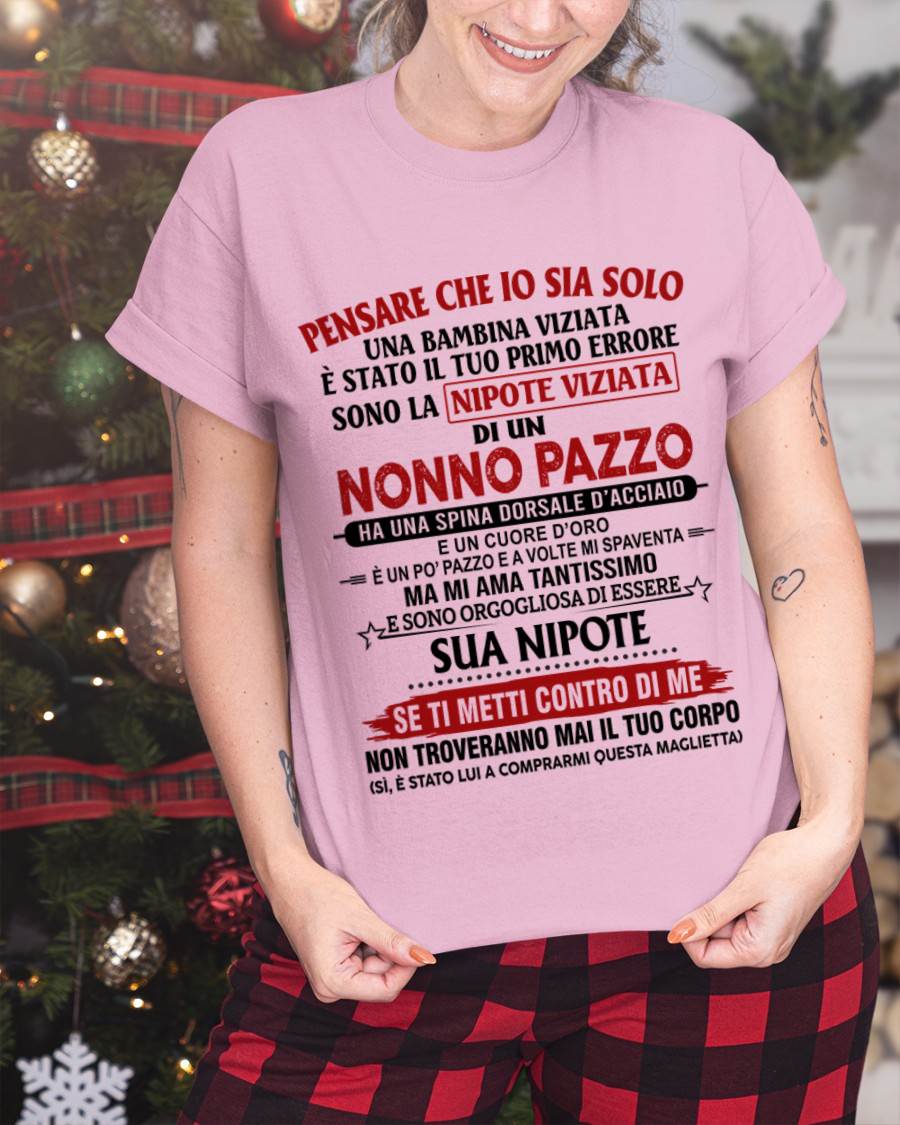 NONNO PAZZO • REGALO PERFETTO DAL NONNO - TLEE00 (SKU2605-333-00)