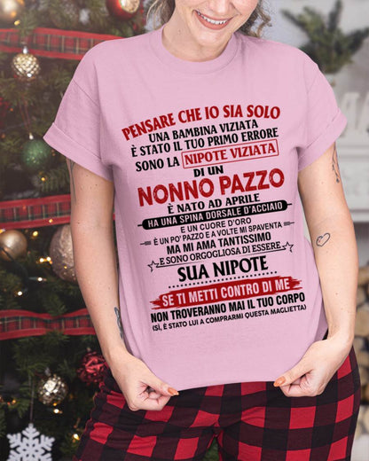 NONNO PAZZO NATO A APRILE - DAL NONNO - TLEE04 (SKU2605-333-04)
