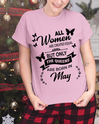MAY GIRLS ARE TRUE QUEENS - FOR WOMEN - TLEE05 (SKU2605-58-05)