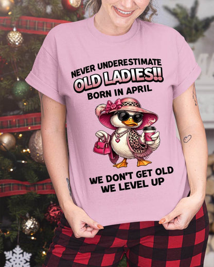 APRIL LADIES – WE DON’T GET OLD, WE LEVEL UP - FOR WOMEN - TLEE04 (SKU2604-35-04)