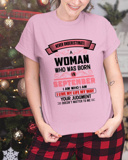 SEPTEMBER - I AM WHO I AM — CONFIDENT, INDEPENDENT, AND UNAPOLOGETIC - FOR WOMEN - TLEE09 (SKU2602-91-09)