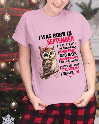 BORN IN SEPTEMBER – STILL HERE, STILL STANDING - FOR WOMEN - TLEE09 (SKU2605-152-09)