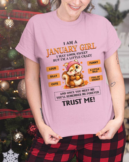 JANUARY GIRL - SWEET BUT A LITTLE CRAZY AND FULL OF ENERGY - FOR WOMEN - TLEE01 (SKU2603-126-01)