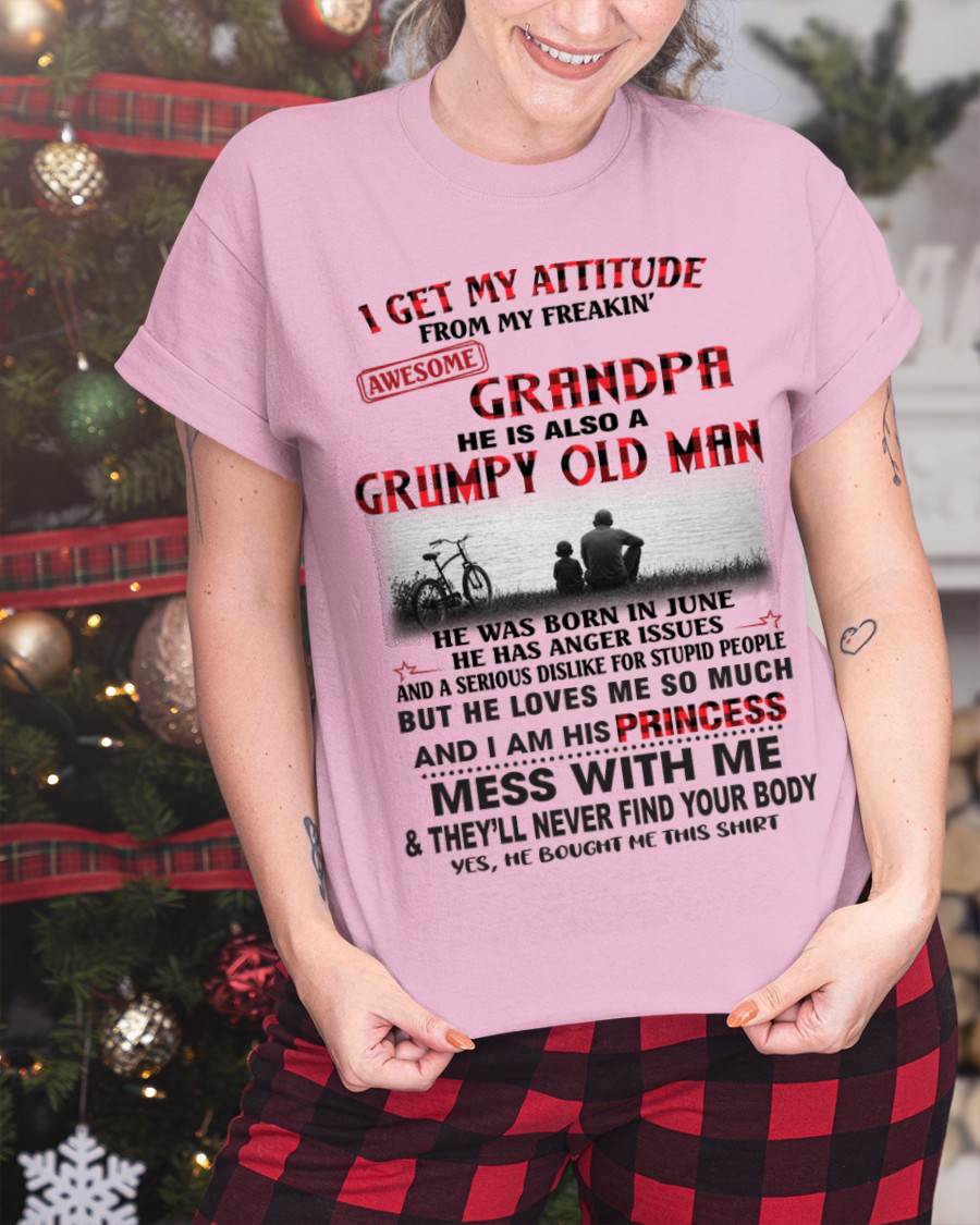 JUNE GRANDPA - GRUMPY • AWESOME • PROTECTIVE - FROM GRANDPA - TLEE06 (SKU2605-176-06)