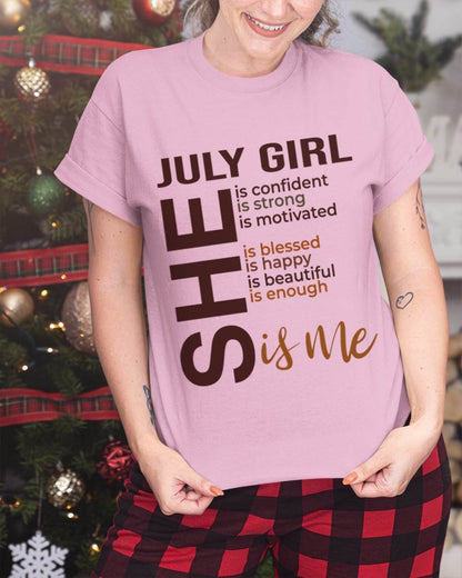 JULY BORN GIRL – CONFIDENT & STRONG - FOR WOMEN - TLEE07 (SKU2605-04-07)