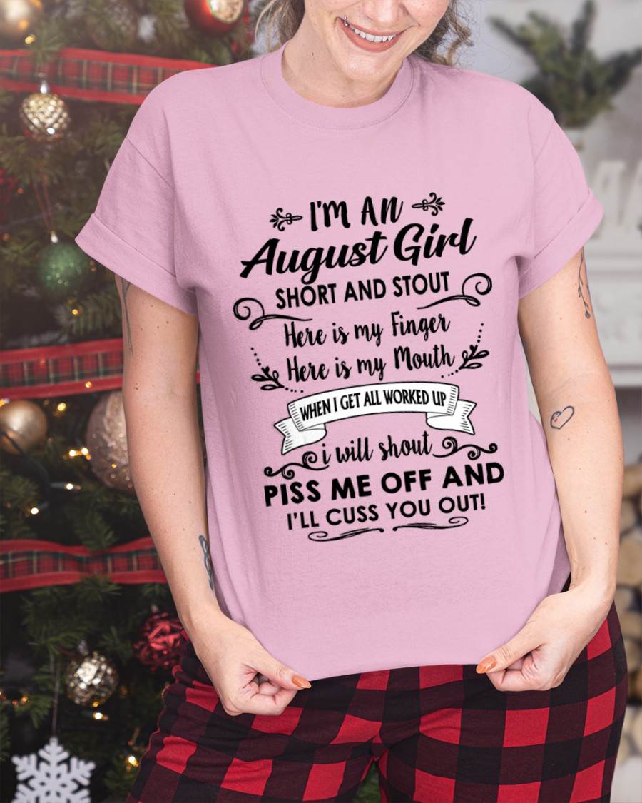 AUGUST GIRL - WITH AN ATTITUDE YOU SHOULDN’T TEST - FOR WOMEN - TLEE08 (SKU2602-61-08)