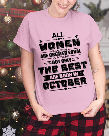 OCTOBER GIRL – ALL WOMEN ARE CREATED EQUAL - FOR WOMEN - TLEE10 (SKU2604-50-10)