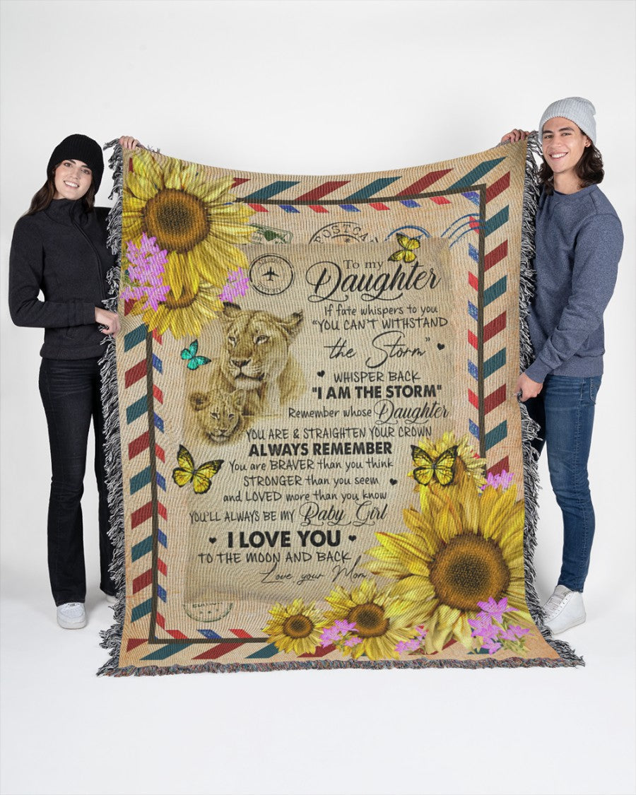 Special Gift For Your Daughter Blanket - From Mom