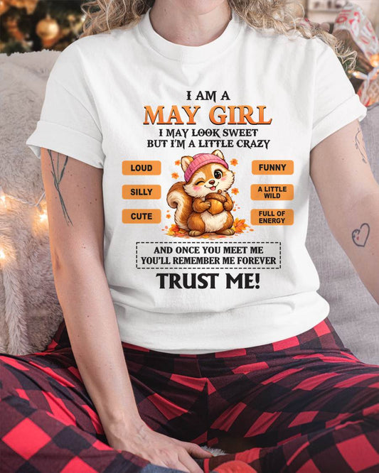 MAY GIRL - SWEET BUT A LITTLE CRAZY AND FULL OF ENERGY - FOR WOMEN - TLEE05 (SKU2603-126-05)