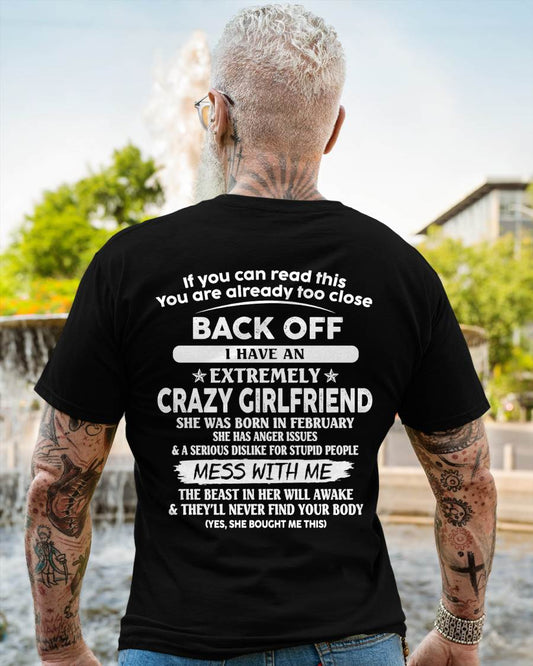 February - Back Off I Have An Extremely Crazy Girlfriend - Gift From Wife - TLEE02 (SKU07-175-02)