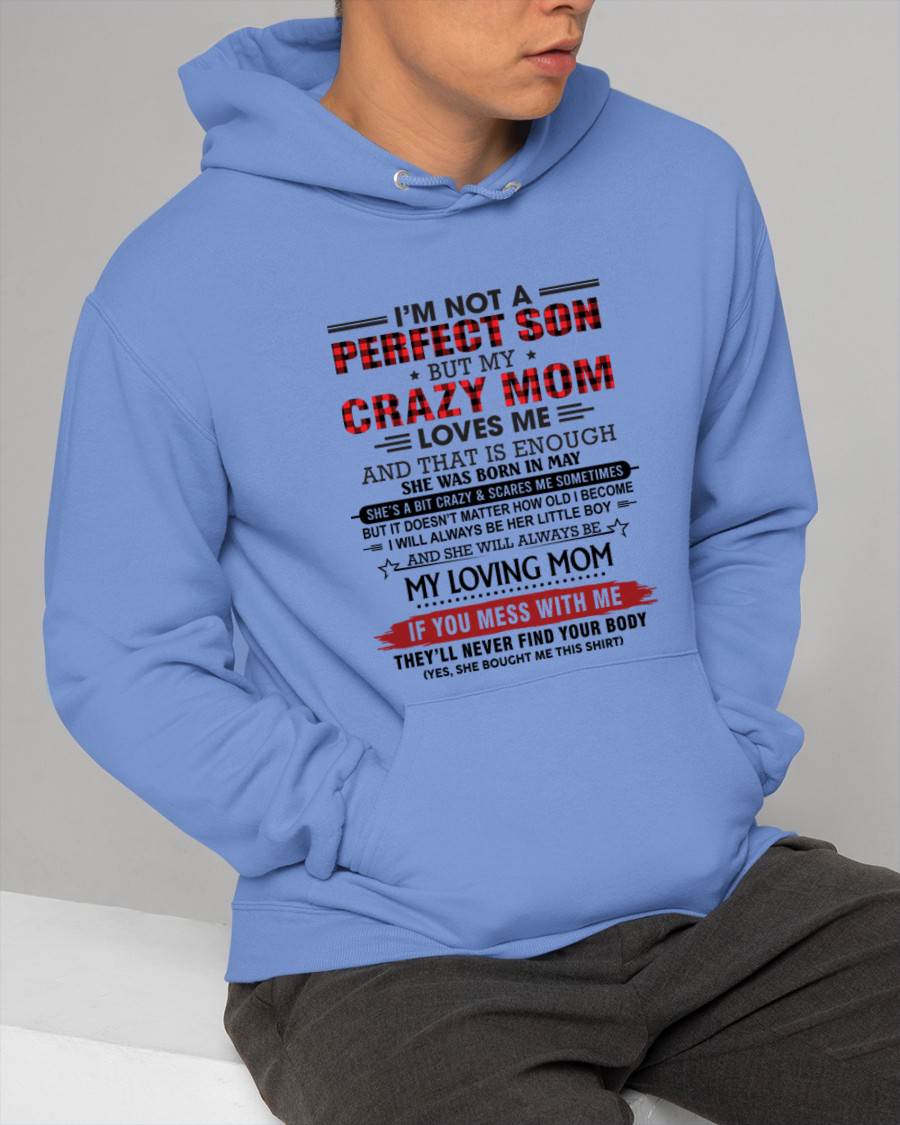 MAY - NO MATTER HOW OLD I GET, I’LL ALWAYS BE MY MOM’S LITTLE BOY - FROM MOM - TLEE05 (SKU2602-59-05)