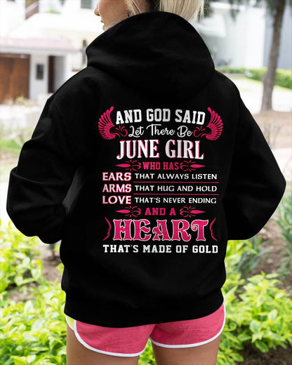 JUNE GIRL – EARS THAT LISTEN ARMS THAT HUG LOVE NEVER ENDING HEART OF GOLD - FOR WOMEN - TLEE06 (SKU09-75-06)