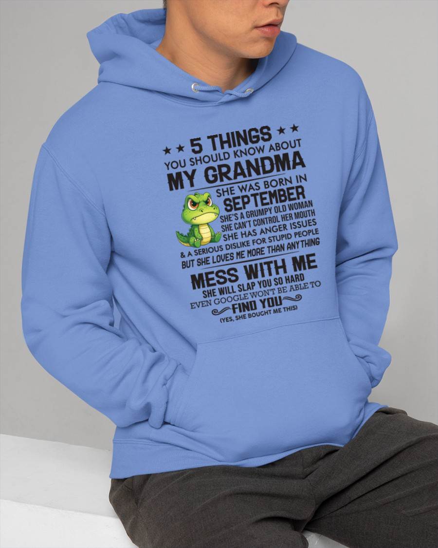 SEPTEMBER GRANDMAS ARE DIFFERENT - FROM GRANDMA - TLEE09 (SKU10-06-09)