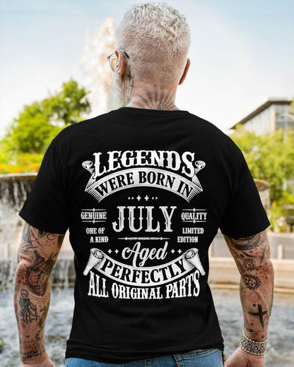 July - Legends Were Born In July Genuine Quality - Gift For Man - TLEE07 (SKU08-37-07)