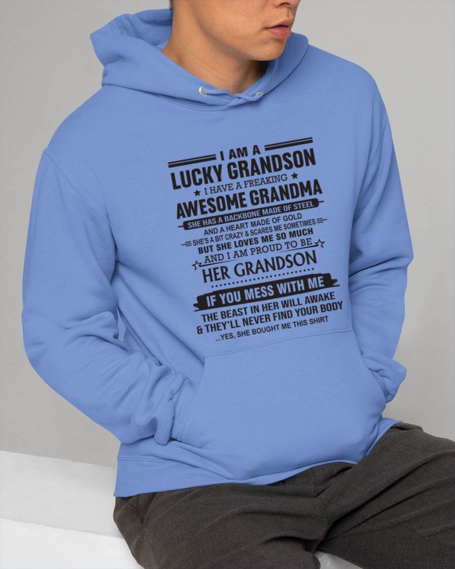 GRANDSON OF A STRONG & LOVING GRANDMA - FROM GRANDMA - TLEE00 (SKU11-154-00)