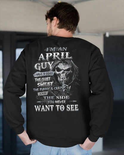 APRIL - I HAVE 3 SIDES - T-SHIRT FOR MAN - TLEE04 (SKU07-60-04)