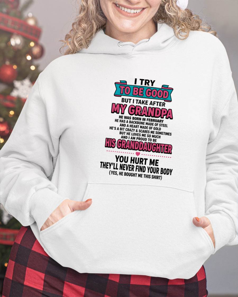 FEBRUARY - I TRY TO BE GOOD BUT I TAKE AFTER MY GRANDPA - FROM GRANDPA - TLEE02 (SKU2606-212-02)