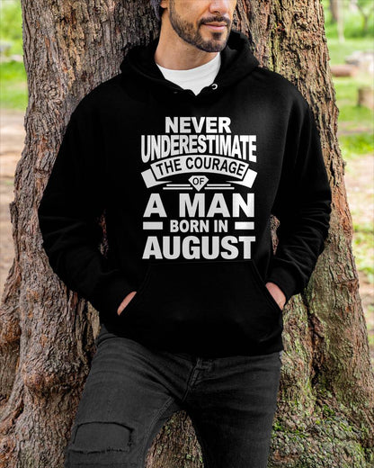 AUGUST BORN MAN : COURAGE STRENGTH & PRIDE - FOR MAN - TLEE08 (SKU2606-126-08)
