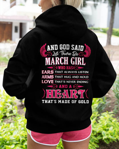 MARCH GIRL – EARS THAT LISTEN ARMS THAT HUG LOVE NEVER ENDING HEART OF GOLD - FOR WOMEN - TLEE03 (SKU09-75-03)