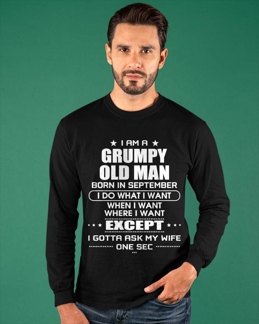 SEPTEMBER - MUST-HAVE SHIRT FOR EVERY HUSBAND – FUNNY, BOLD & SO TRUE - TLEE09 ( SKU10-90-09 )