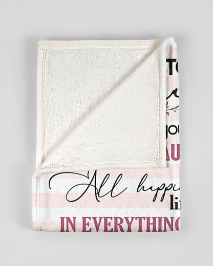 Special gift for daughter - Blanket - from mom