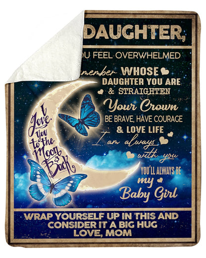 Special gift for Daughter - from Mom Blanket