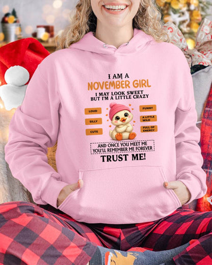 NOVEMBER GIRL - SWEET, LOUD, AND A LITTLE WILD, FULL OF LIFE AND ENERGY - FOR WOMEN - TLEE11 (SKU2603-200-11)