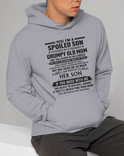 DECEMBER - YES! I'M A SPOILED SON  I'M RAISED BY A FREAKING GRUMPY OLD MOM - FROM MOM - TLEE12 (SKU12-175-12)