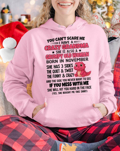 NOVEMBER - YOU CAN'T SCARE ME I HAVE A CRAZY GRANDMA - FROM GRANDMA - TLEE11 (SKU09-114-11)