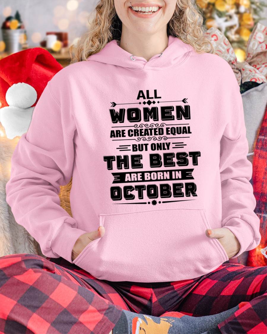 OCTOBER GIRL – ALL WOMEN ARE CREATED EQUAL - FOR WOMEN - TLEE10 (SKU2604-50-10)