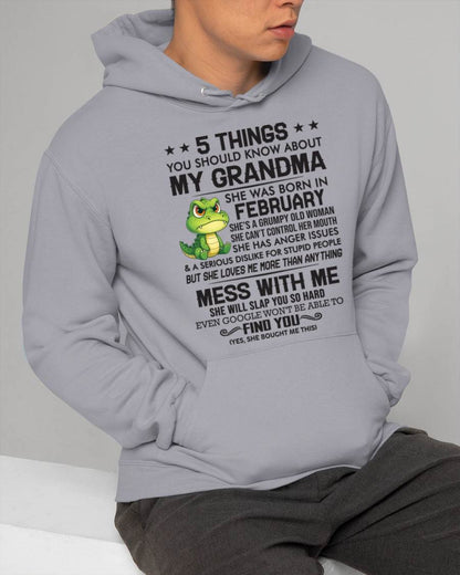 FEBRUARY GRANDMAS ARE DIFFERENT - FROM GRANDMA - TLEE02 (SKU10-06-02)