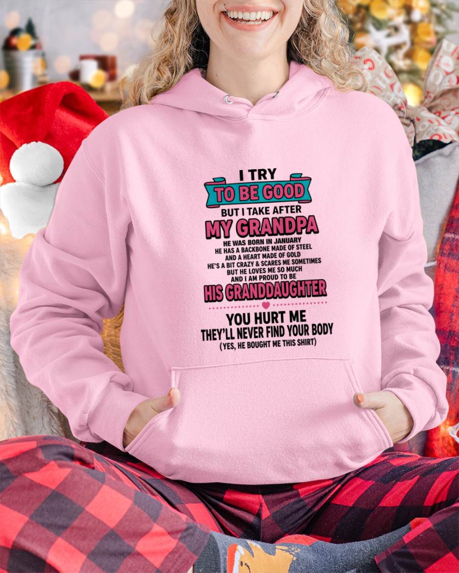 JANUARY - I TRY TO BE GOOD BUT I TAKE AFTER MY GRANDPA - FROM GRANDPA - TLEE01 (SKU2606-212-01)