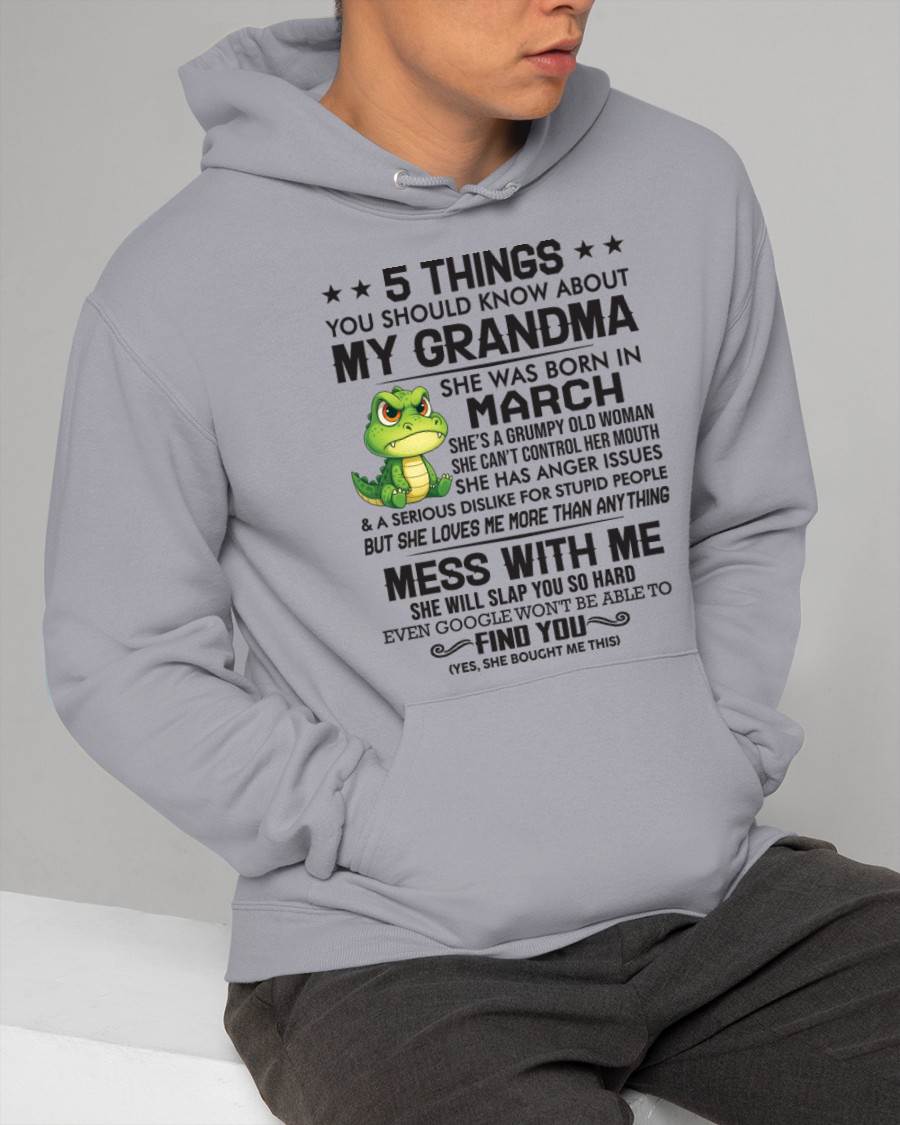 MARCH GRANDMAS ARE DIFFERENT - FROM GRANDMA - TLEE03 (SKU10-06-03)