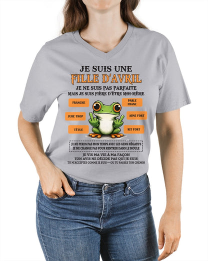 JE SUIS UNE FILLE D’AVRIL - fma TLEE04 / fr04 (SKU2603-02-04)