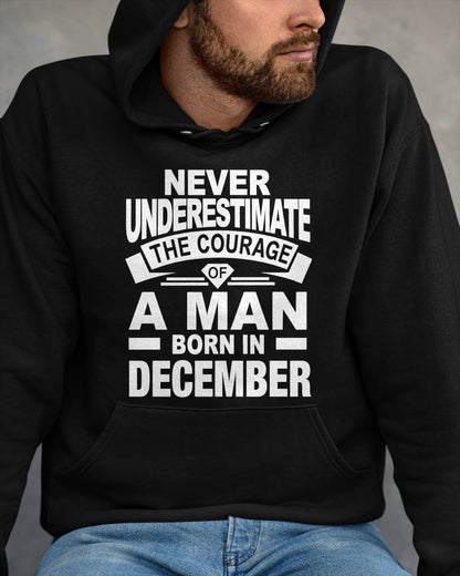 DECEMBER BORN MAN : COURAGE STRENGTH & PRIDE - FOR MAN - TLEE12 (SKU2606-126-12)