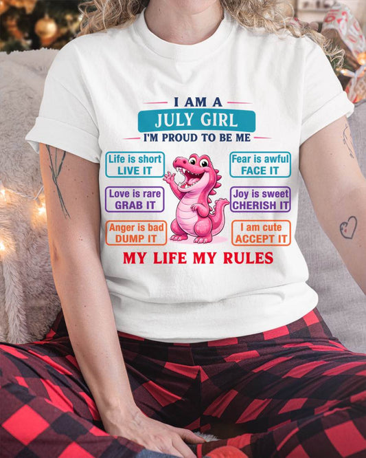 JULY GIRL – MY LIFE MY RULES - FOR WOMEN - TLEE07 (SKU2604-245-07)