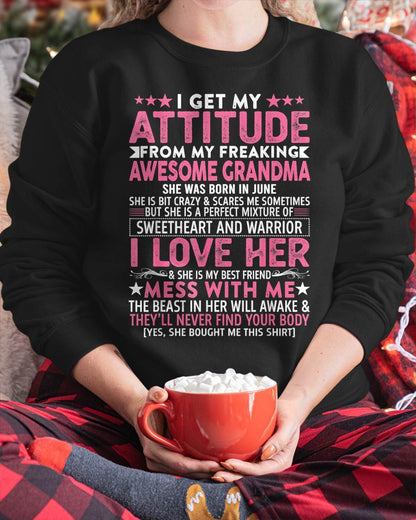 JUNE - I GET MY ATTITUDE FROM MY FREAKING AWESOME GRANDMA - FROM GRANDMA - TLEE06 (SKU07-163-06)