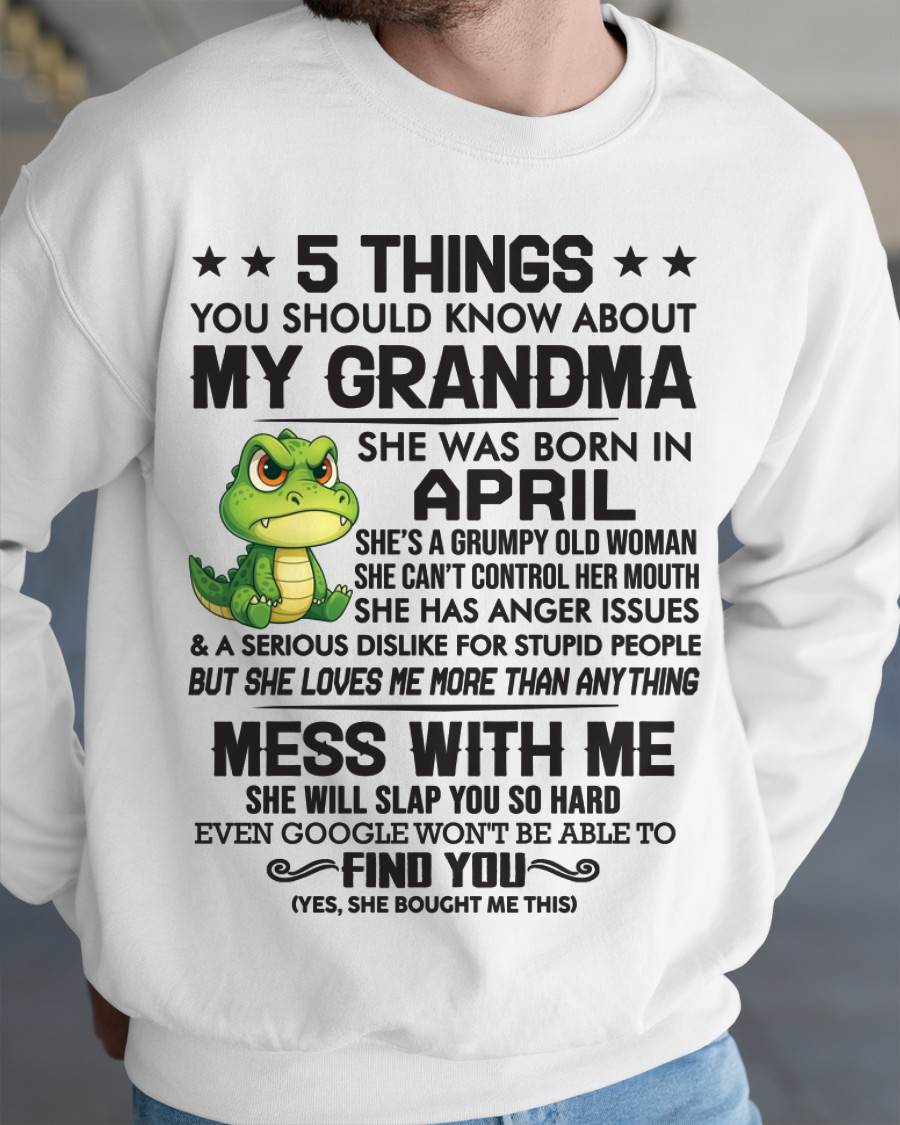APRIL GRANDMAS ARE DIFFERENT - FROM GRANDMA - TLEE04 (SKU10-06-04)