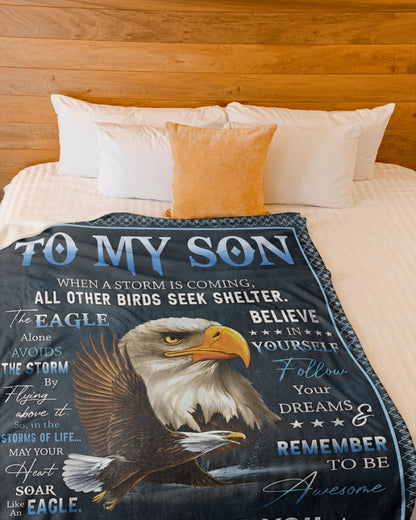 Special Gift For Your Son Blanket - From Dad (SKUB12-250)