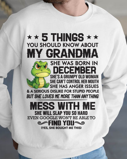 DECEMBER GRANDMAS ARE DIFFERENT - FROM GRANDMA - TLEE12 (SKU10-06-12)