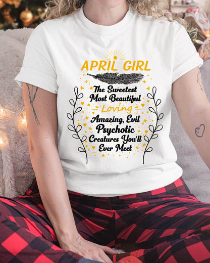 APRIL GIRL – SWEET, BEAUTIFUL & A LITTLE PSYCHOTIC - FOR WOMEN - TLEE04 (SKU2603-297-04)