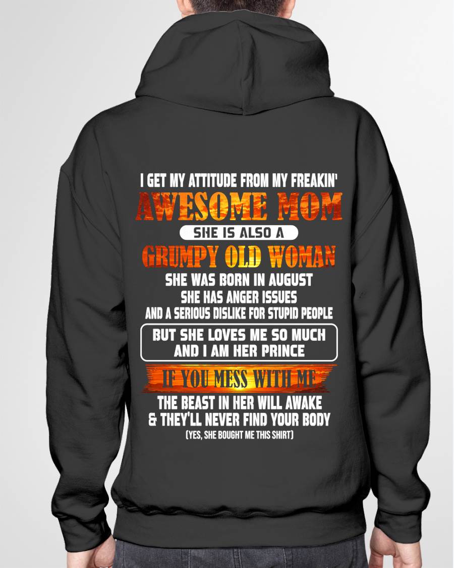 AUGUST - MESS WITH ME, MEET MY AWESOME MOM - FROM MOM - TLEE08 (SKU2606-142-08)