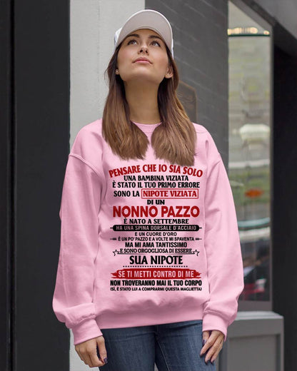 NONNO PAZZO NATO A SETTEMBRE - DAL NONNO - TLEE09 (SKU2605-333-09)
