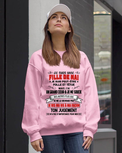 FILLE DE MAI – FIÈRE ET LIBRE – POUR LES FEMMES - TLEE05 (SKU2603-354-05)
