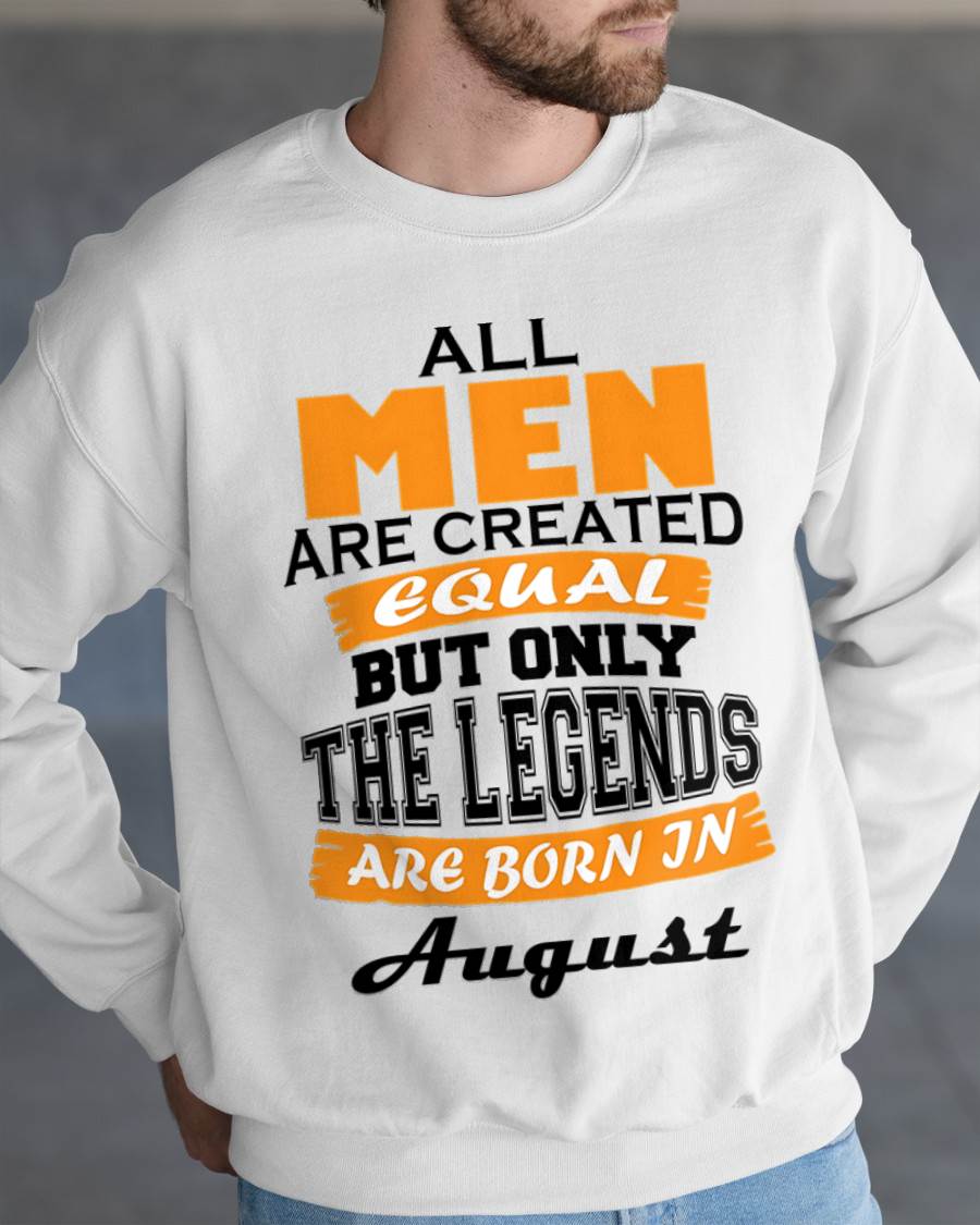 AUGUST BORN – ONLY LEGENDS ARE CREATED - FOR MAN - TLEE08 (SKU2606-281-08)