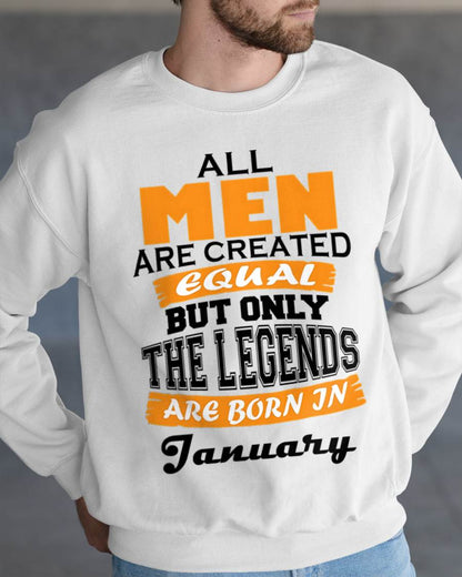 JANUARY BORN – ONLY LEGENDS ARE CREATED - FOR MAN - TLEE01 (SKU2606-281-01)