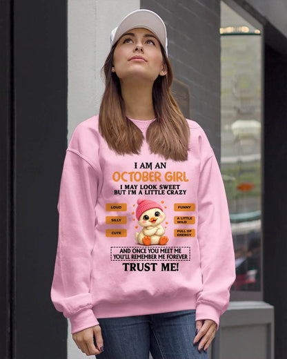 OCTOBER GIRL - SWEET, LOUD, AND A LITTLE WILD, FULL OF LIFE AND ENERGY - FOR WOMEN - TLEE10 (SKU2603-200-10)